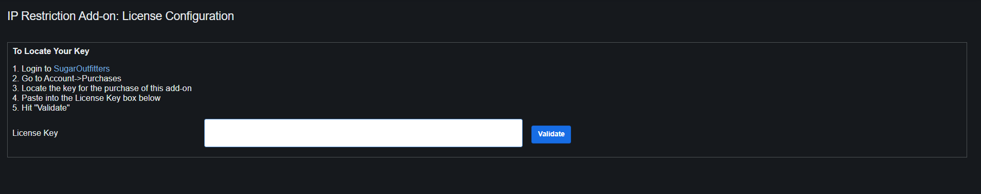IPRestrictionAddonLicense.png IPRestrictionAddonLicense.png